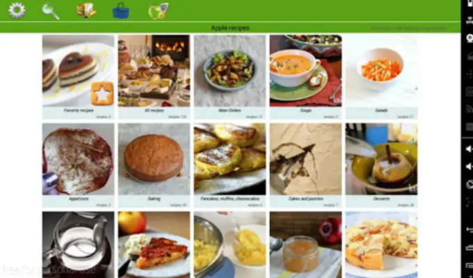 Apple recipes android App screenshot 0