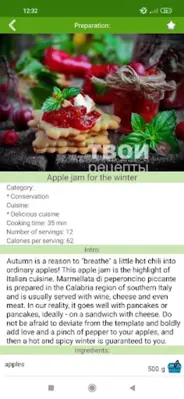 Apple recipes android App screenshot 1